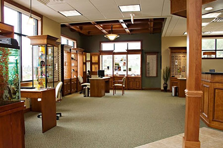 Jensen Eyecare Center interior