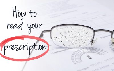 how do you know your eye prescription